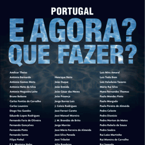 Portugal: E agora? Que fazer?